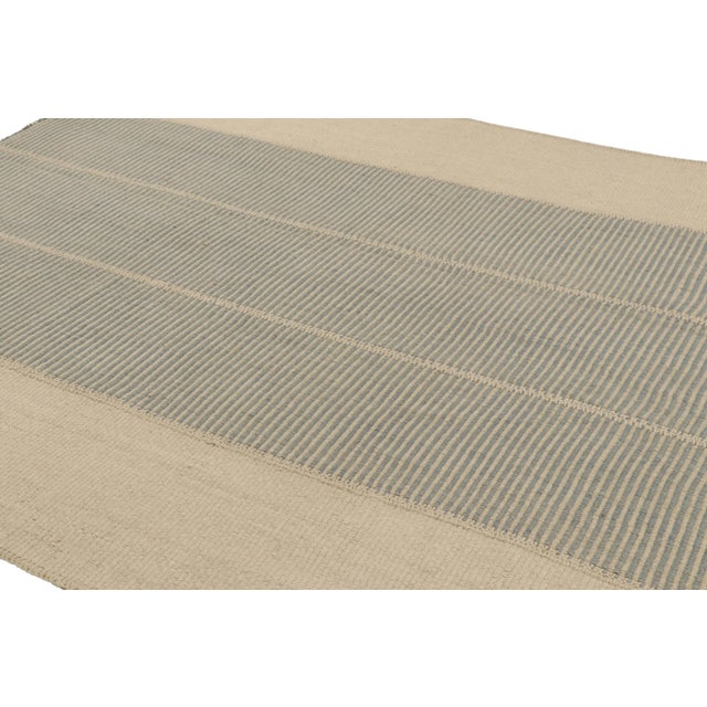 Handwoven in wool, this 8x10 contemporary Kilim is from an exciting new custom-capable flatweave collection by Rug &...