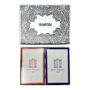 The 21 Club Nyc Restaurant Double Deck Playing Cards