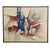 1960s Signed Anderson Abstract Desert Landscape Oil Painting, Mid-Century Modern Framed Art For Sale - Image 13 of 15