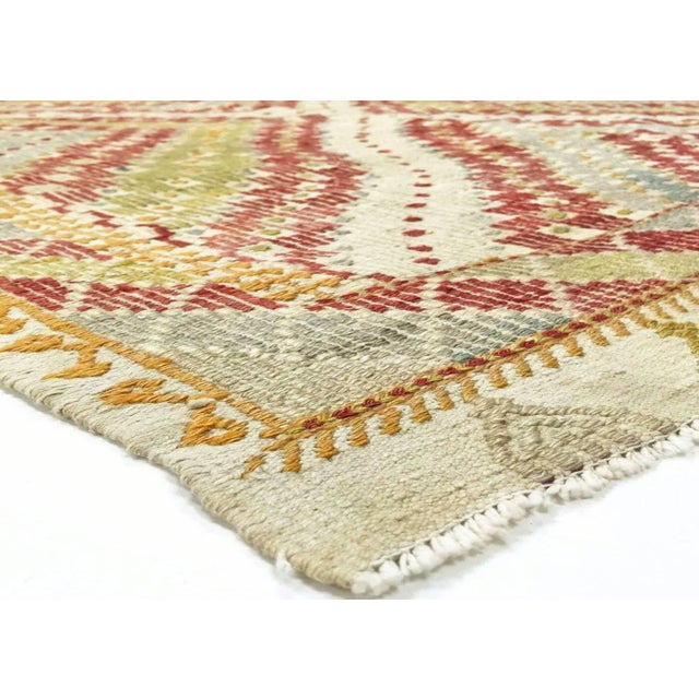 Traditional 1950s Turkish Kilim For Sale - Image 3 of 4