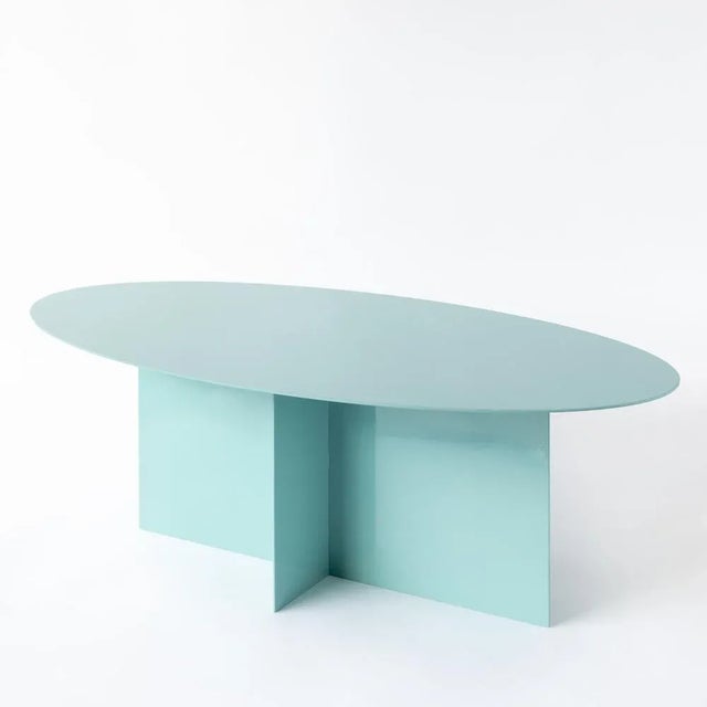 Across Elliptical Coffee Table by Claudia Pignatale for Secondome Edizioni For Sale - Image 6 of 8