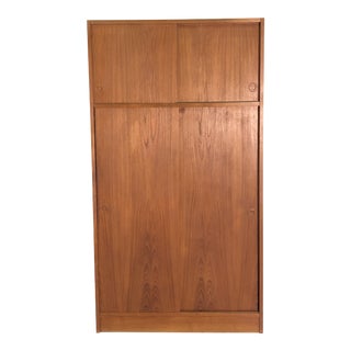 Vintage Dainsh Teak Wardrobe by Tage Mogensen For Sale