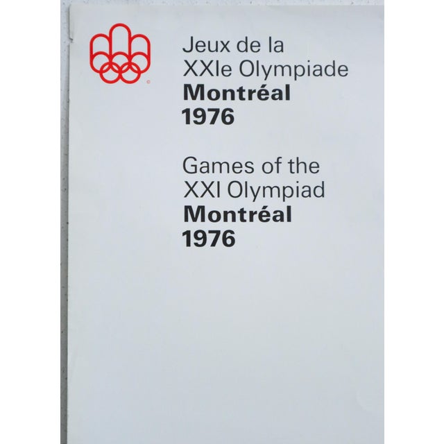 1970s 1976 Montreal Olympics Arts and Culture Program Poster - Cojo (Medium) For Sale - Image 5 of 6