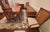 Vintage Drexel Burl Wood Dining Set with Matching Buffets and Original Documentation An exceptional vintage Drexel dining...