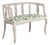 Italian Art Deco Settee Bench in Original Paint, Circa 1920 For Sale