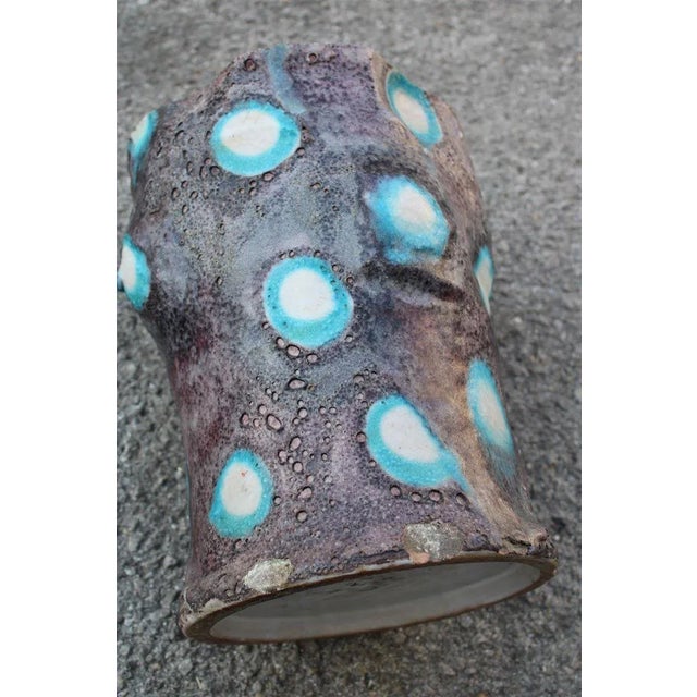 Ceramic Vase by Guido Gambone for C.A.S., 1950s For Sale - Image 10 of 12