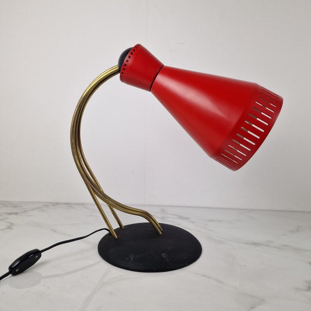 BAG Turgi Adjustable Desk Lamp from Bag Turgi, Switzerland, 1950s For Sale - Image 4 of 18