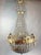 1980 Louis XVI Bronze Gold-Finish 6-Light French Chandelier For Sale - Image 10 of 17