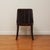 1930s Set of Six French Walnut Art Deco Dining Chairs For Sale - Image 4 of 10