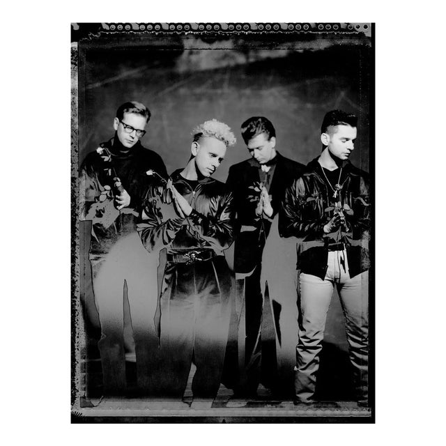 Depeche Mode, Signed Limited Edition Oversized Print, 2020 For Sale
