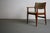 Johannes Andersen Johannes Andersen Teak Captains Dining Chair For Sale - Image 4 of 7