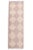 Textile Champagne Blush & Dusty Rose Diamond Checker Zanafi Flatweave Moroccan Wool Runner Rug 2.5x8 For Sale - Image 7 of 7