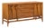 Broyhill Brasilia Mid Century Walnut and Brass Credenza For Sale