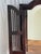 Dark Brown Wooden Mirror with Two Baguettes H55 L40, 1980s For Sale - Image 3 of 11