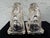 Vintage Federal Glass Horse Head Bookends – Clear Pressed Glass Pair, C. 1940s For Sale In Orlando - Image 6 of 10
