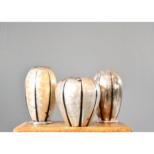 Vases by WMF Ikora, 1920s, Set of 3 For Sale - Image 10 of 10