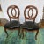 1990s Traditional Italian Wood and Leather Seat Side Chairs - a Pair For Sale - Image 11 of 11