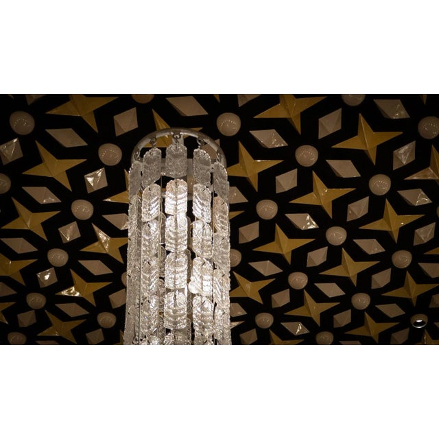 Glass Pillar Floor Lamps, 1960s, Set of 2 For Sale - Image 6 of 9