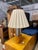 1970s Mid-Century Modern Chrome and Wood Table Lamp For Sale - Image 9 of 12