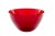 Mid-Century Red Glass Fruit Bowl by Monica Bratt, 1890s For Sale