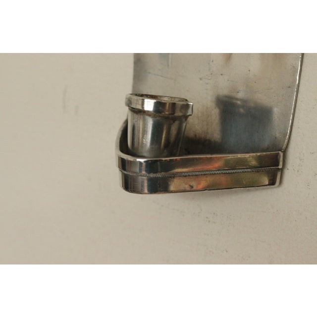Mid-Century Modern Swedish Pewter Sconces by Tage Fong-Stedt, 1925, Set of 2 For Sale - Image 3 of 14