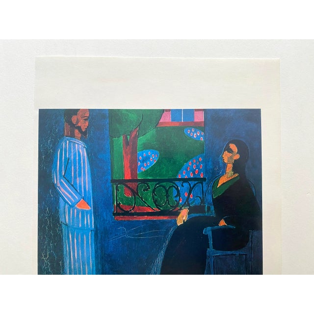 Henri Matisse Vintage 1981 First Edition Postimpressionist Lithograph Print " Conversation " 1909 For Sale In Kansas City - Image 6 of 10