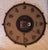 1950s Mid-Century German Zodiac Sign Wall Clock by Mauthe, 1950s For Sale - Image 5 of 6