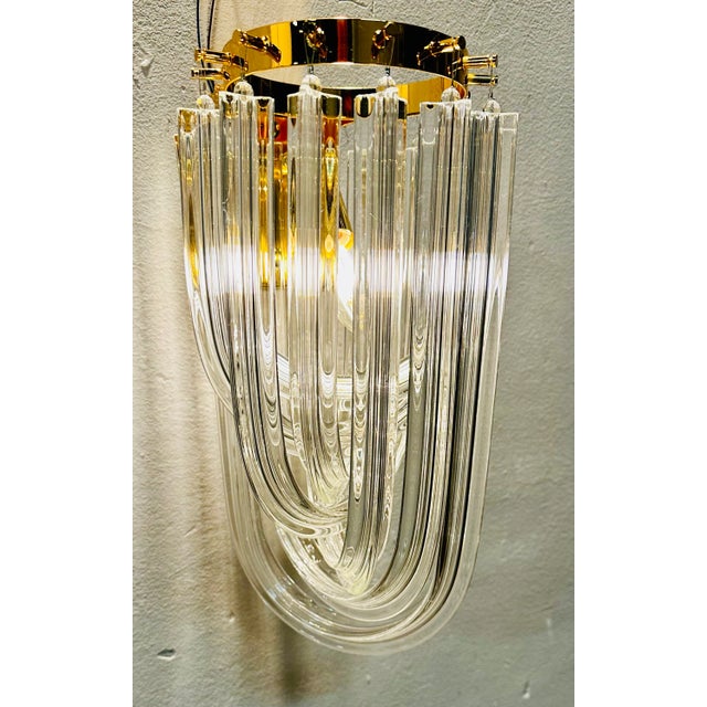 Metal Trilobo Wall Light by Paolo Venini for Venini For Sale - Image 7 of 9