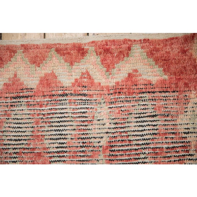 1960s Vintage Moroccan Rug Runner - 3'6" X 11' For Sale - Image 5 of 12