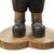 Wood Hand-Carved Folk Art Mickey Mouse Wood Sculpture Figurine 12" For Sale - Image 7 of 13