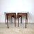 Traditional Pair of Federal Style Drop-Leaf Pembroke Side Tables For Sale - Image 3 of 16