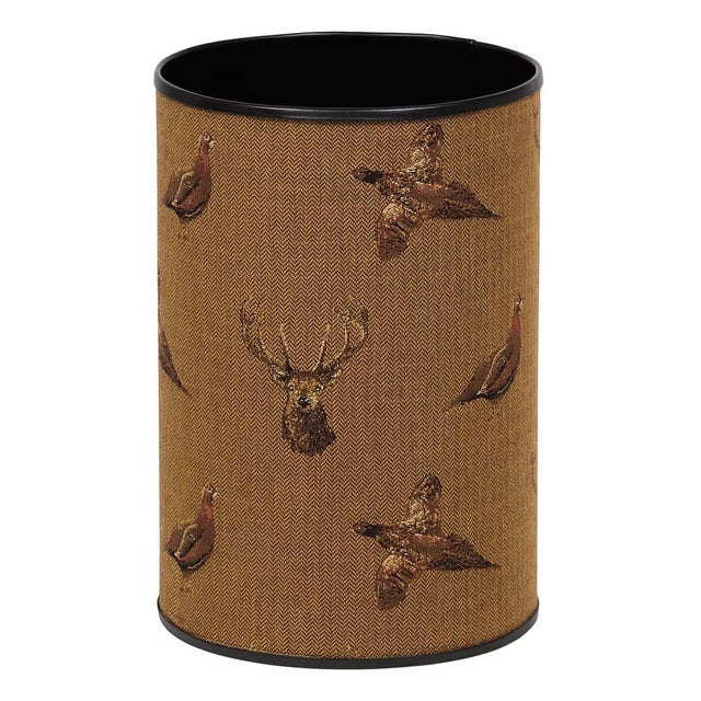 Integrate practical elements seamlessly into your interior design with a beautiful and unique tapestry waste bin from us....