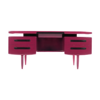 Purple Dressing Table, 1970s For Sale