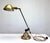 Mid-Century Modern 1920’s Antique O. C. White Industrial Adjustable Desk Lamp Brass & Steel For Sale - Image 3 of 12