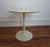 Small Tulip Table from the 1970s by Opal Furniture, inspired by timeless design classics. A stunning white, genuine marble...