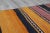 Orange 1980s Farmhouse Black Striped Runner Kilim For Sale - Image 8 of 12