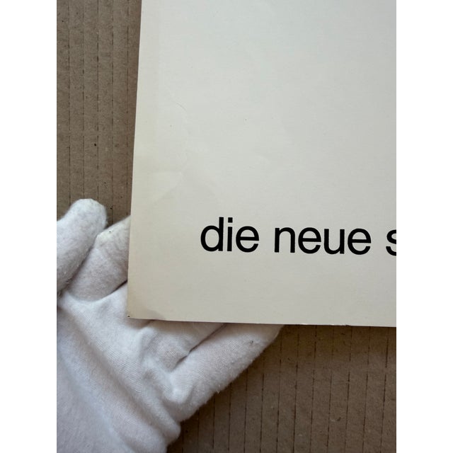 Anonymous Artist, Modernes Kunsthandwerk in Japan, Die Neue Sammlung Munich, 1964, Vintage Exhibition Poster For Sale - Image 6 of 10