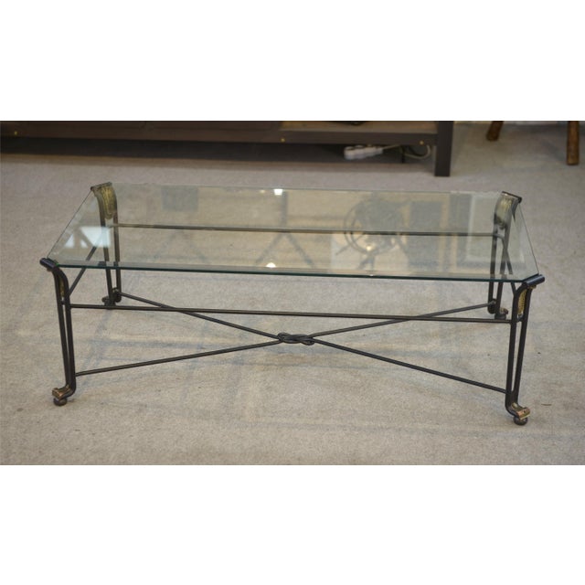 Glass Coffee Table, 2000s For Sale - Image 10 of 11