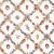 Sample - Schumacher Grotto Treillage Wallpaper, Multi on Ivory For Sale