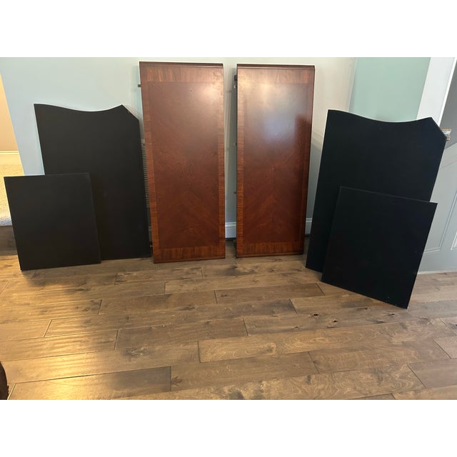 2000 - 2009 Bassett Dining Table Set of 10 For Sale - Image 5 of 12