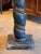 19th Century Italian Carved and Painted Column Pedestal For Sale - Image 5 of 7