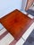 Oxblood Red Antique Victorian Cherry Tabouret Table With Reticulated Fretwork, Circa 1890-1910 For Sale - Image 8 of 14