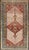 Antique Persian Serab Rug with Geometric Medallion Design in Tan and Pink Serab antique rung from Persia with geometric...