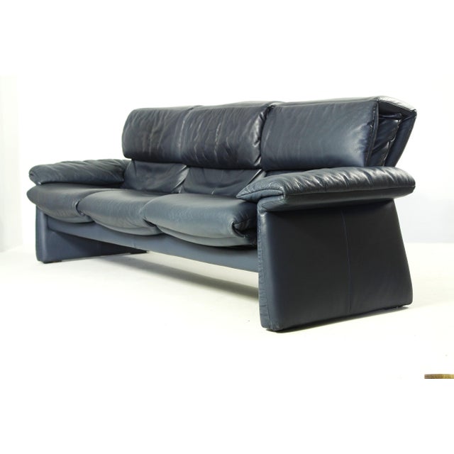 Three-Seater Leather Sofa from Erpo Int., 2000s For Sale - Image 17 of 18