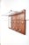 Brown Vintage Coat Rack with Mirror, 1960s For Sale - Image 8 of 8