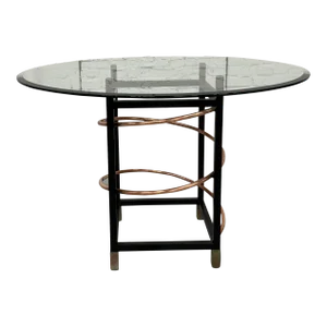 80s Round Pace Collection Dining Table