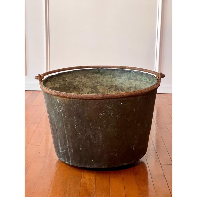 Farmhouse 19th Century Large Pennsylvania Copper Apple Butter Cauldron For Sale - Image 3 of 15