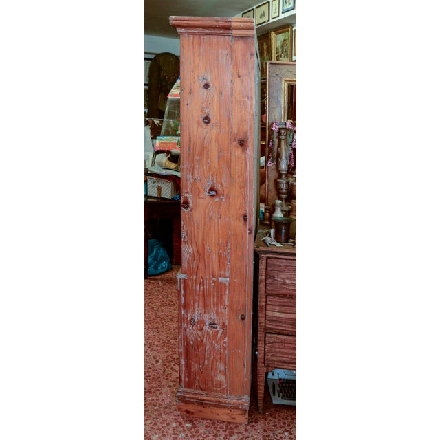Rustic Cabinet in Fir Wood, Italy, 1800s For Sale - Image 9 of 18