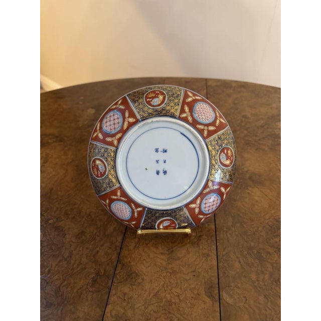Ceramic Antique Japanese Imari Plates, 1900s, Set of 14 For Sale - Image 7 of 8