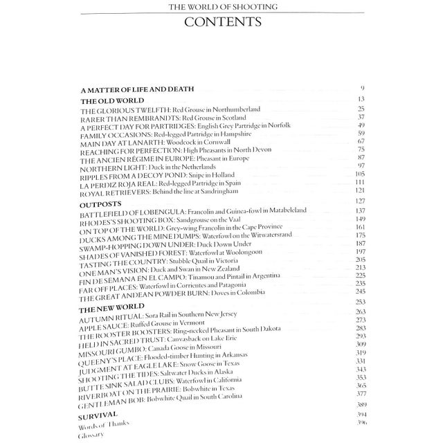 Traditional "The World of Shooting" 1987 Wannenburgh, Alf For Sale - Image 3 of 13